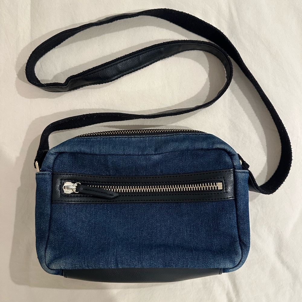 Barneys New York Denim Crossbody